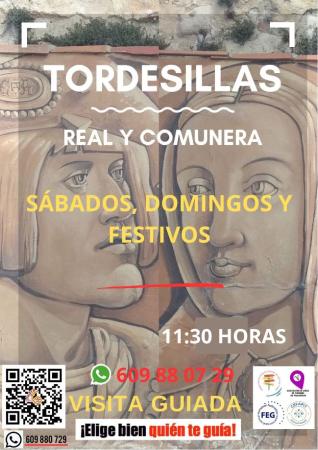  Imagen Visitas Guiadas a Tordesillas "Real y Comunera"